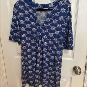 Lilly Pulitzer Blue and White Dress